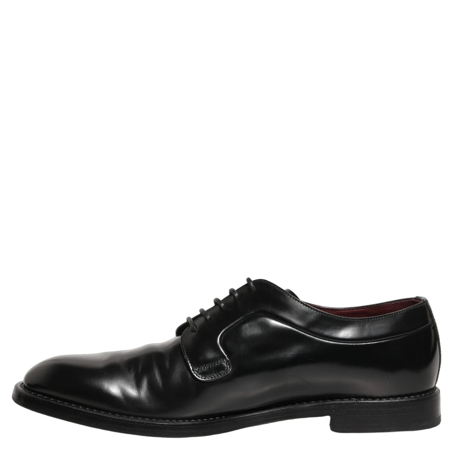 Black Leather Derby Dress Men Formal Shoes