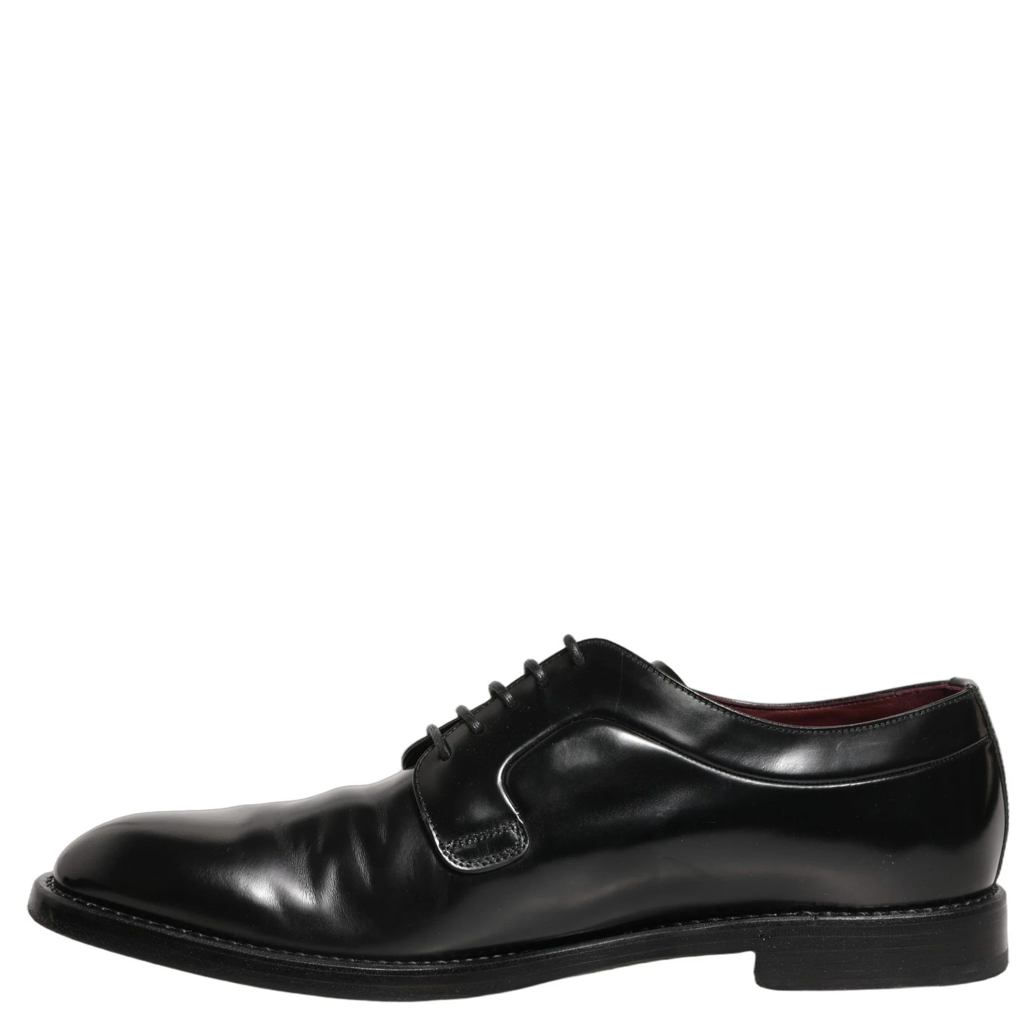 Black Leather Derby Dress Men Formal Shoes