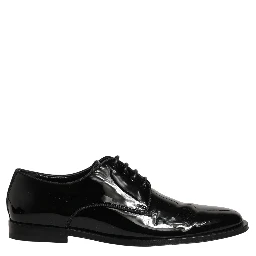 Black Leather Men Derby Dress Men Formal Shoes