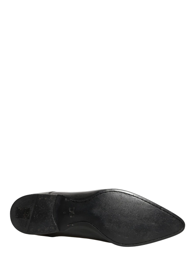 Black Leather Derby Dress Men Formal Shoes