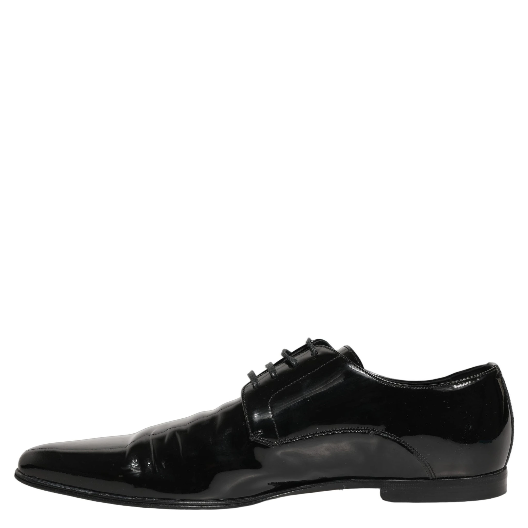 Black Leather Derby Dress Men Formal Shoes