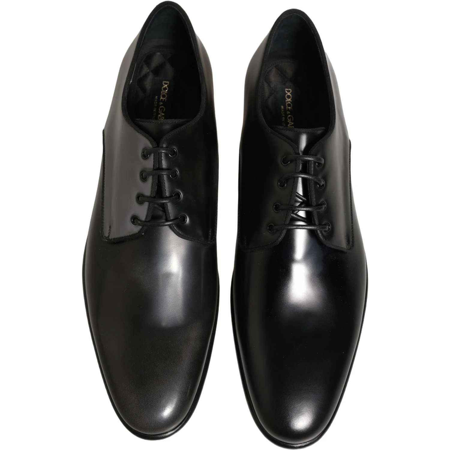 Black Leather Men Derby Dress Formal Shoes