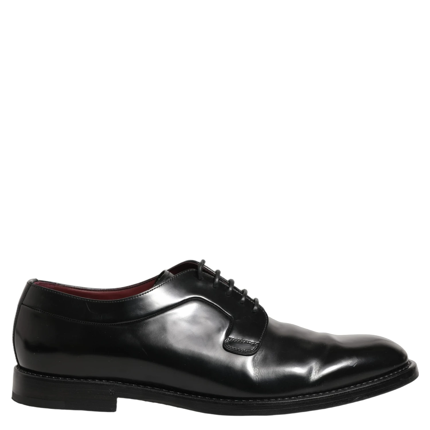 Black Leather Derby Dress Men Formal Shoes
