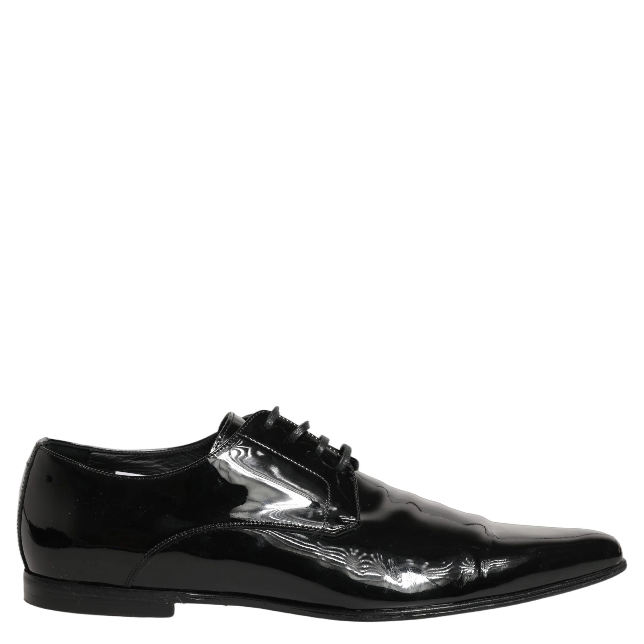 Black Leather Derby Dress Men Formal Shoes