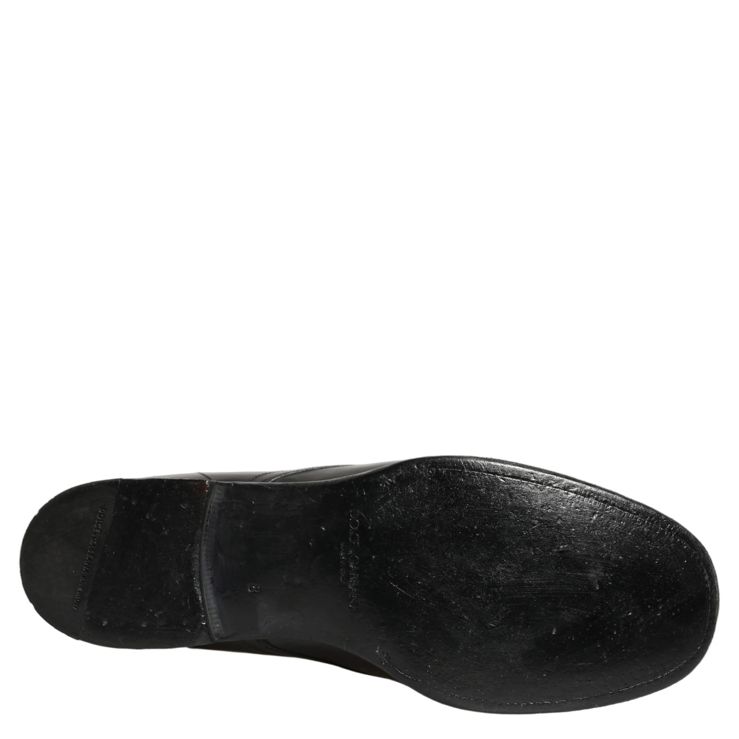 Black Leather Derby Dress Men Formal Shoes