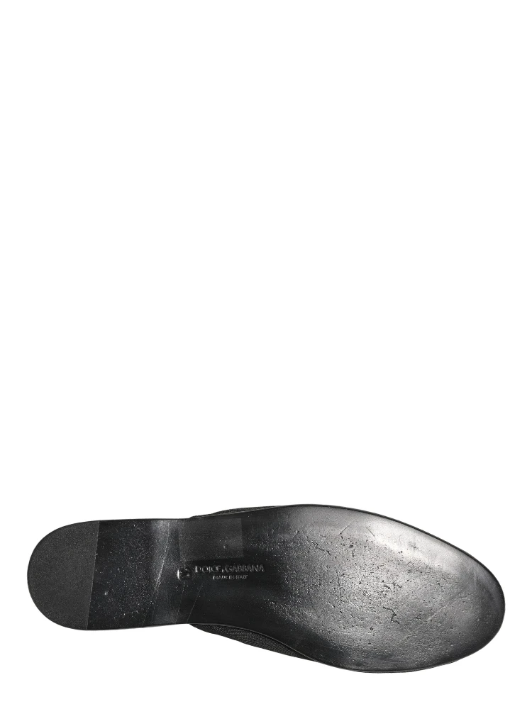Black Suede Slides Flat Slipper Men Shoes