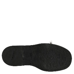Brown Leather Slip On Flat Sandals Men Shoes