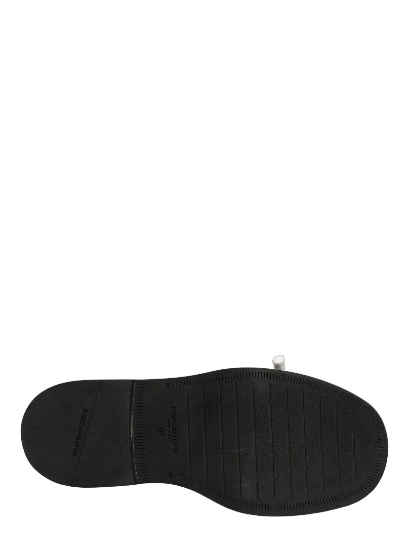 Brown Leather Slip On Flat Sandals Men Shoes