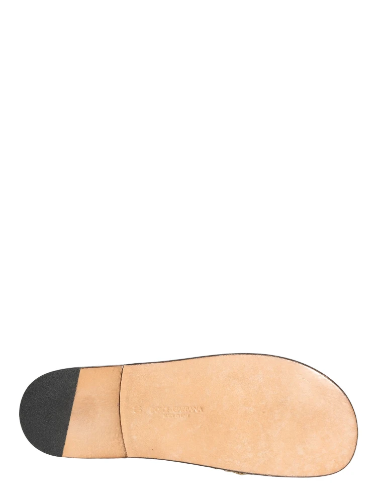 Beige Straw Raffia Slides Sandals Flats Shoes