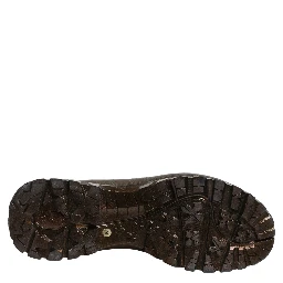 Bronze PVC Pull On Rain Boots Men Shoes