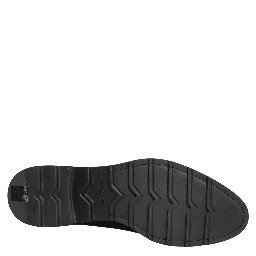 Black Leather Men Oxford Dress Formal Shoes