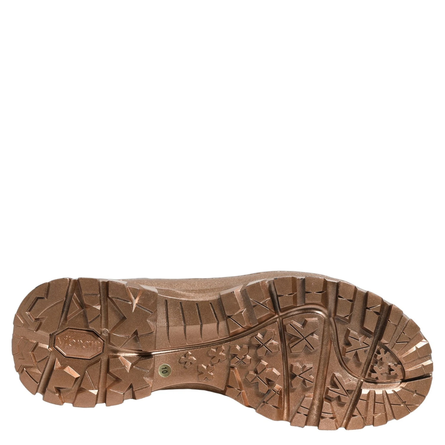 Rose Gold PVC Pull On Rain Boots Men Shoes