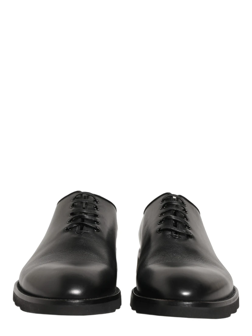 Black Leather Men Oxford Dress Formal Shoes