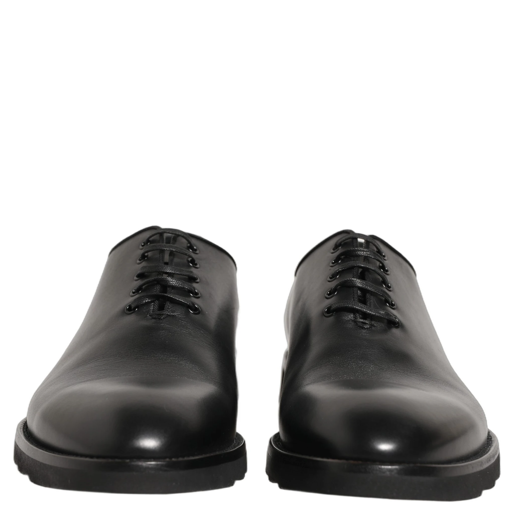 Black Leather Men Oxford Dress Formal Shoes