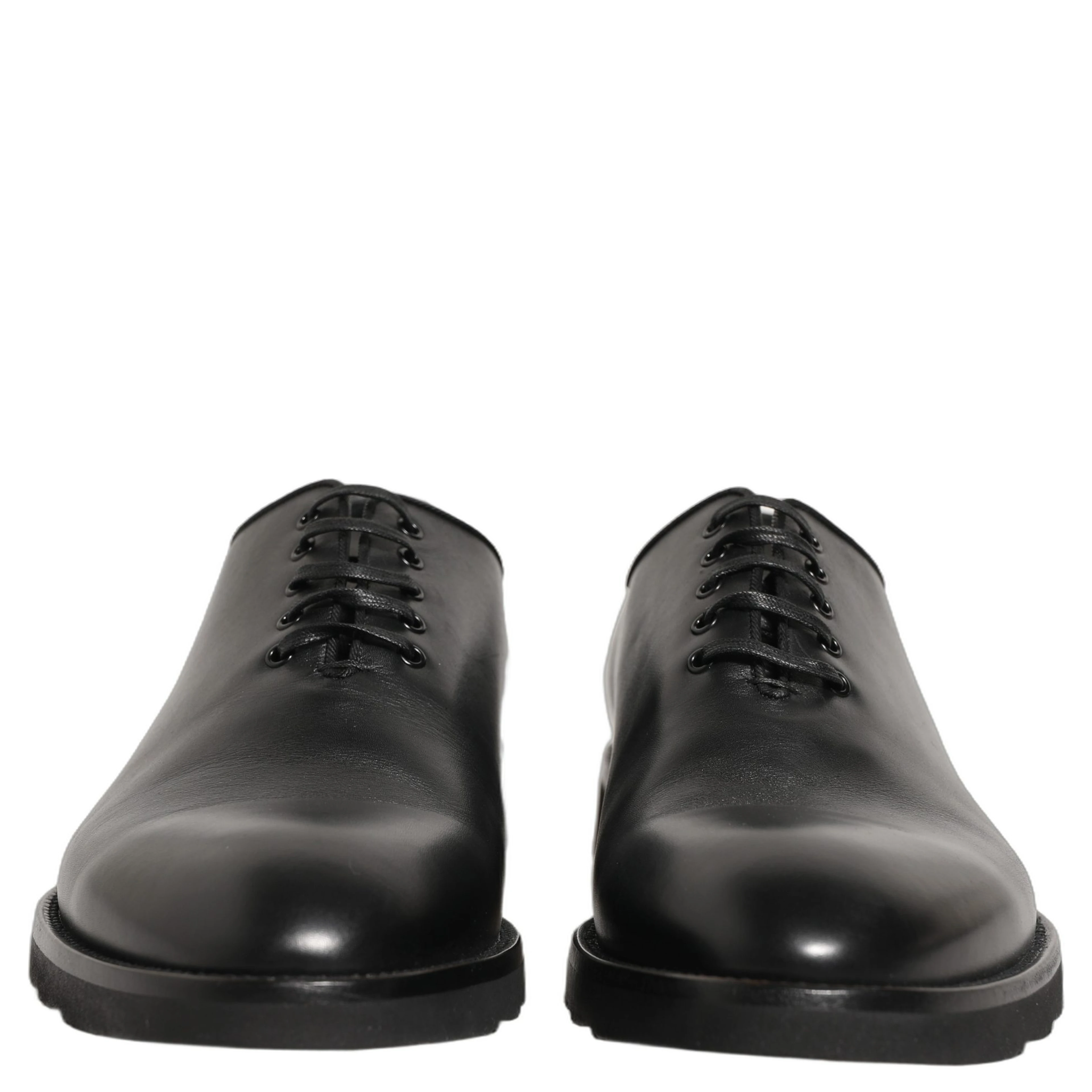 Black Leather Men Oxford Dress Formal Shoes
