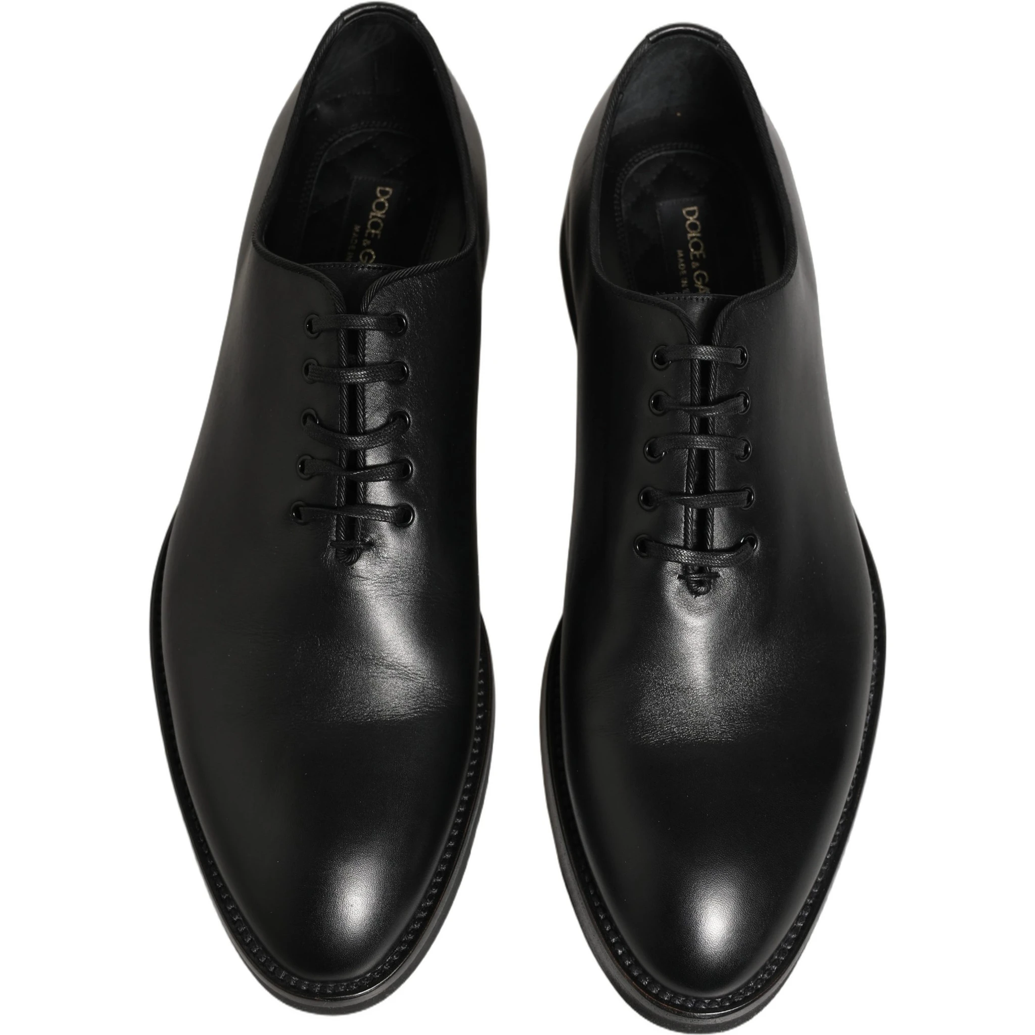 Black Leather Men Oxford Dress Formal Shoes