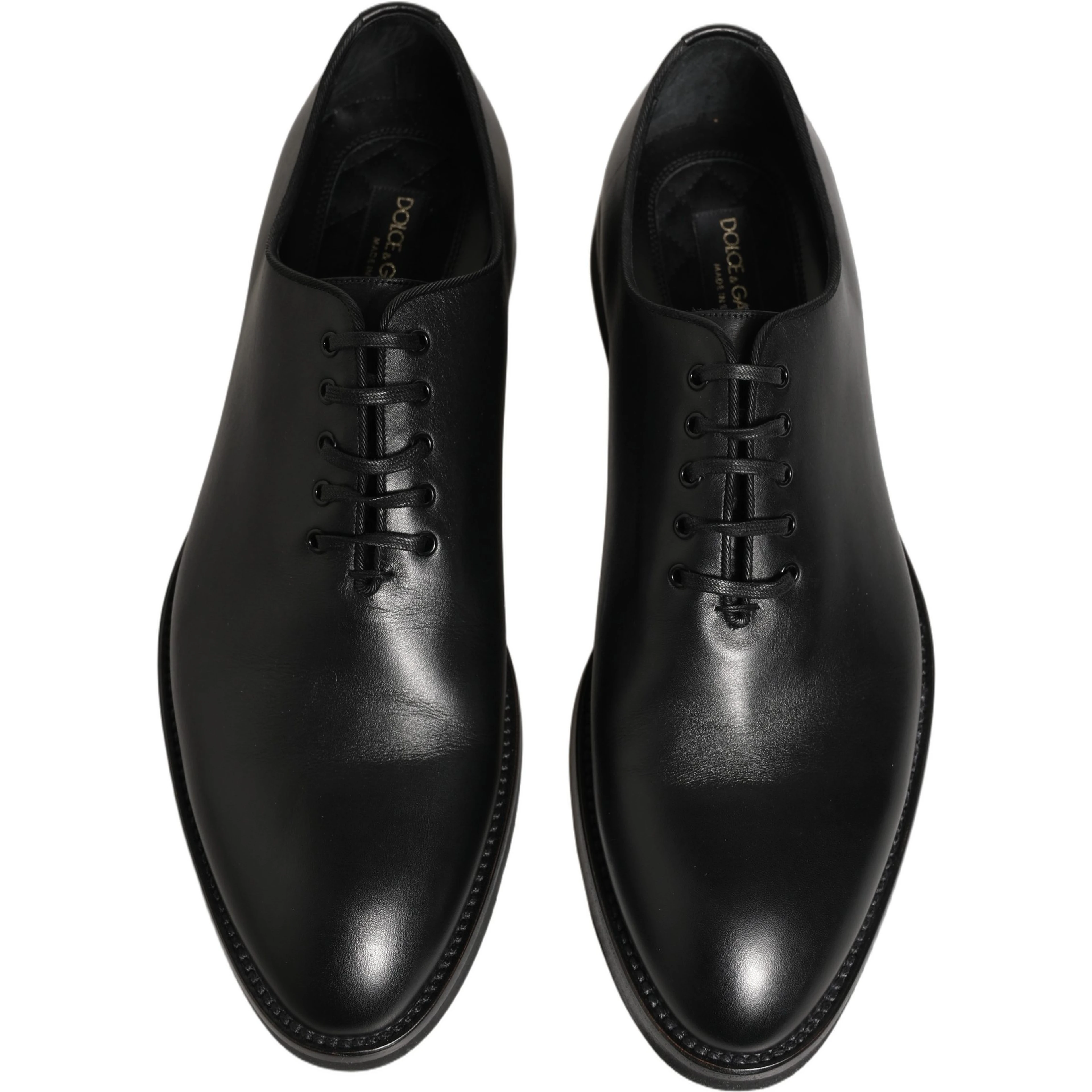 Black Leather Men Oxford Dress Formal Shoes