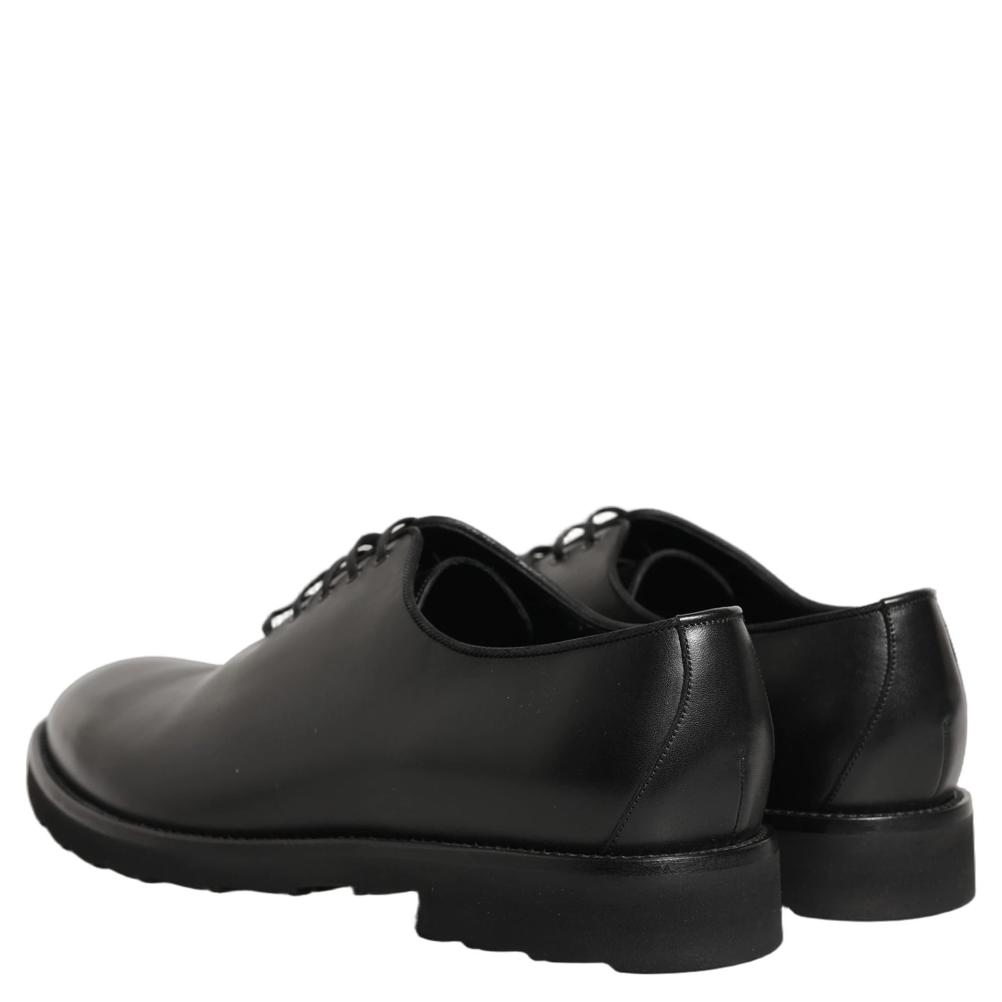 Black Leather Men Oxford Dress Formal Shoes