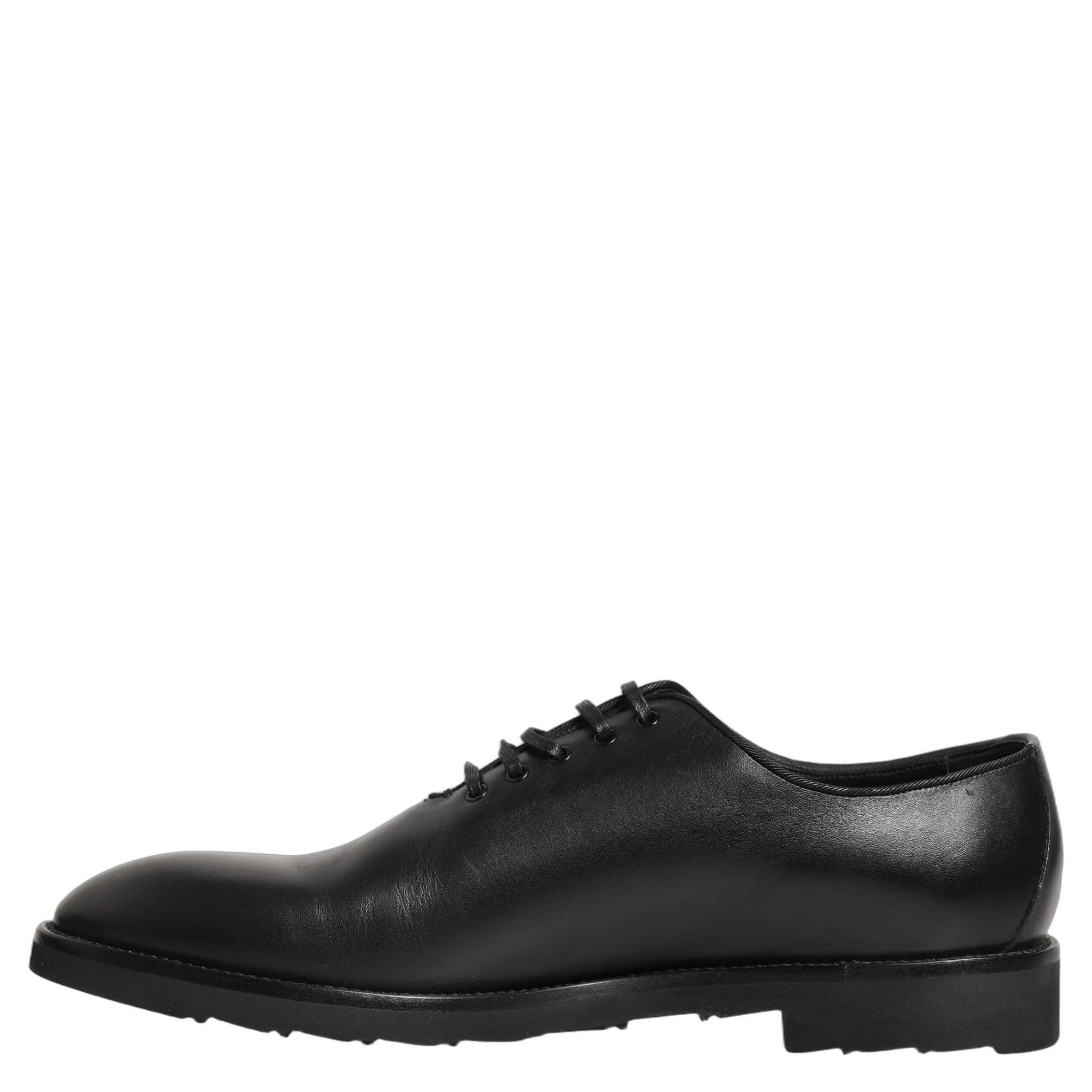 Black Leather Men Oxford Dress Formal Shoes