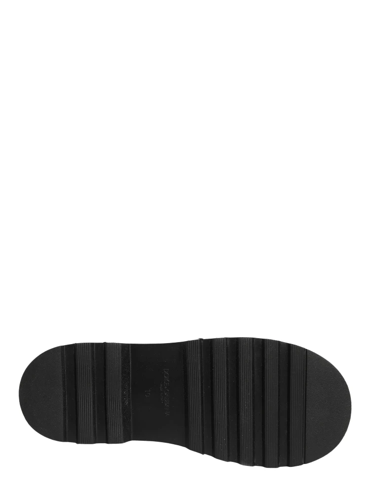 Black Chelsea Boots Leather Slip On Men Shoes