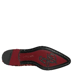 Red Embellished Chelsea Ankle Boots Shoes