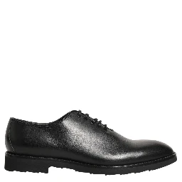 Black Leather Men Oxford Dress Formal Shoes