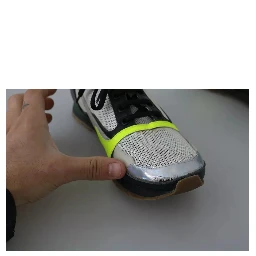Fog Gray Neon Green Black Lace-Up Strap Shoes