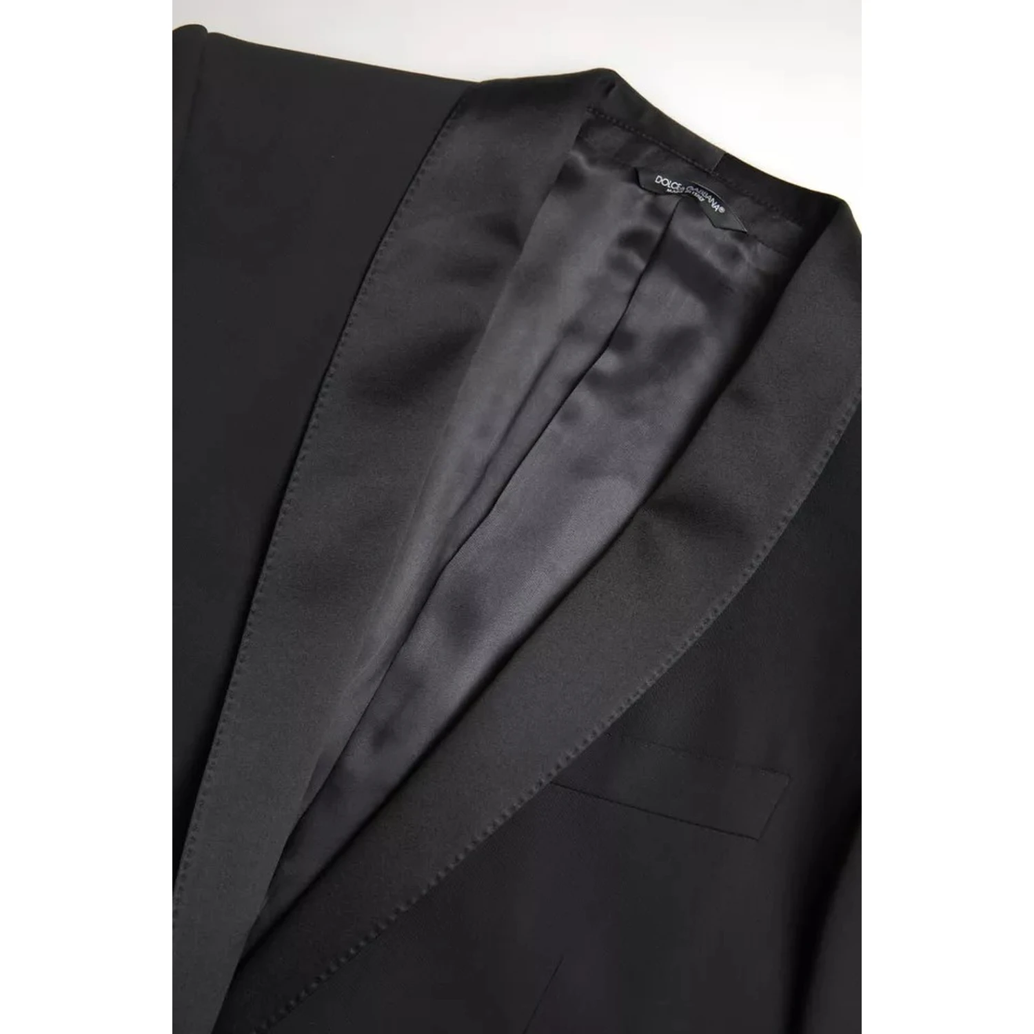 Black Wool Single Breasted MARTINI Blazerclothing