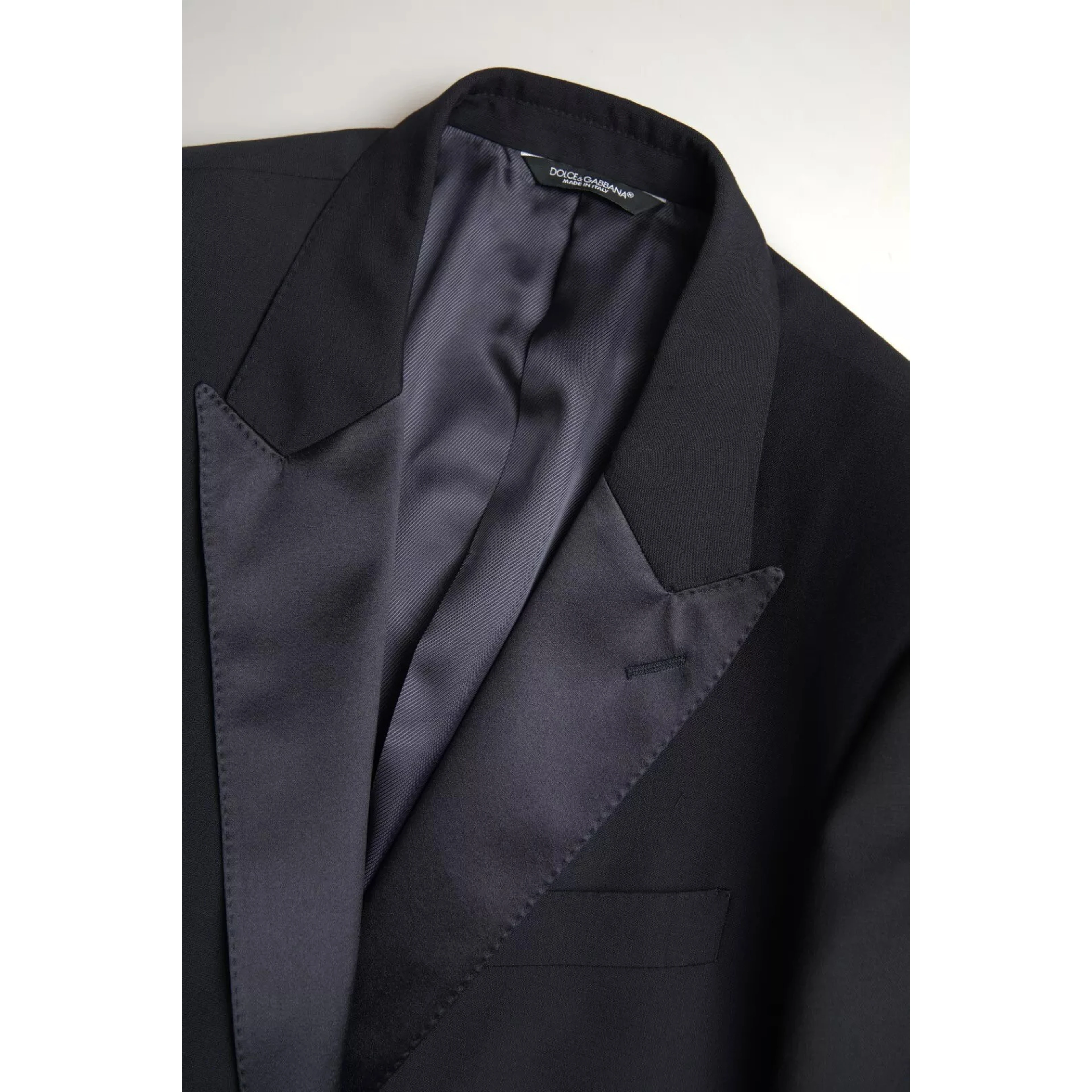 Black 3 Piece Single Breasted MARTINI Suit