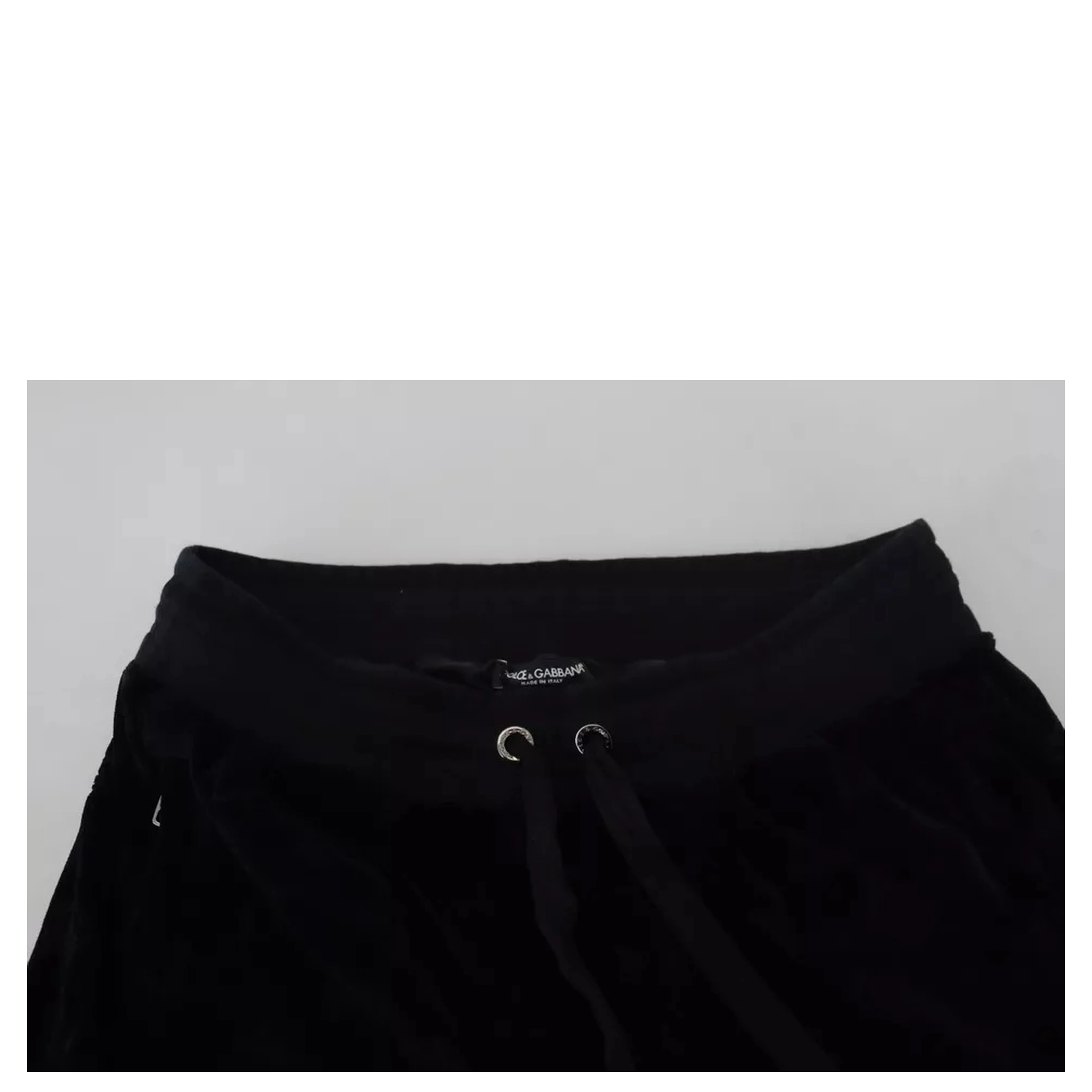 Black Cotton Skinny Jogger Sweatpants Pants