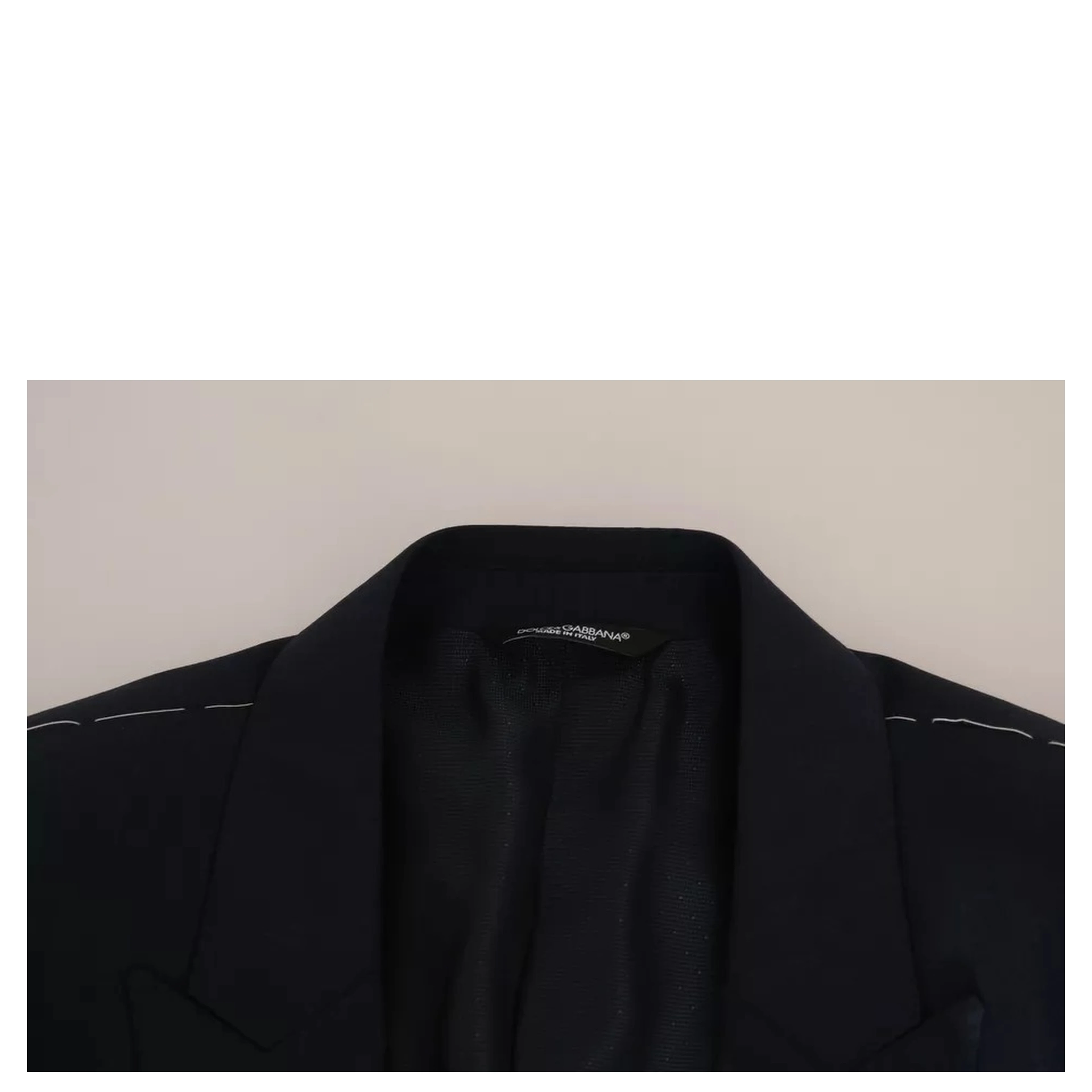Blue Wool MARTINI Blazer Vest 2 Piece