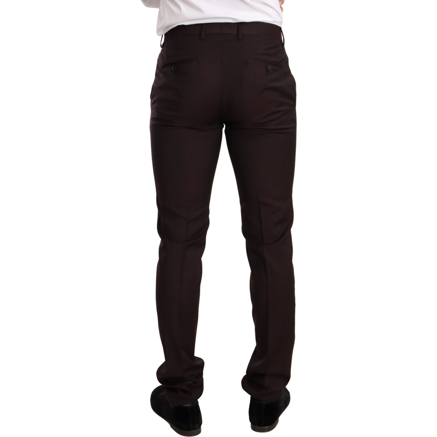 Bordeaux Wool MARTINI Slim Fit Suit