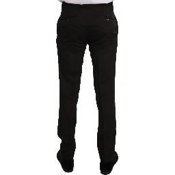 Brown Wool Crystal Bee Slim Fit MARTINI