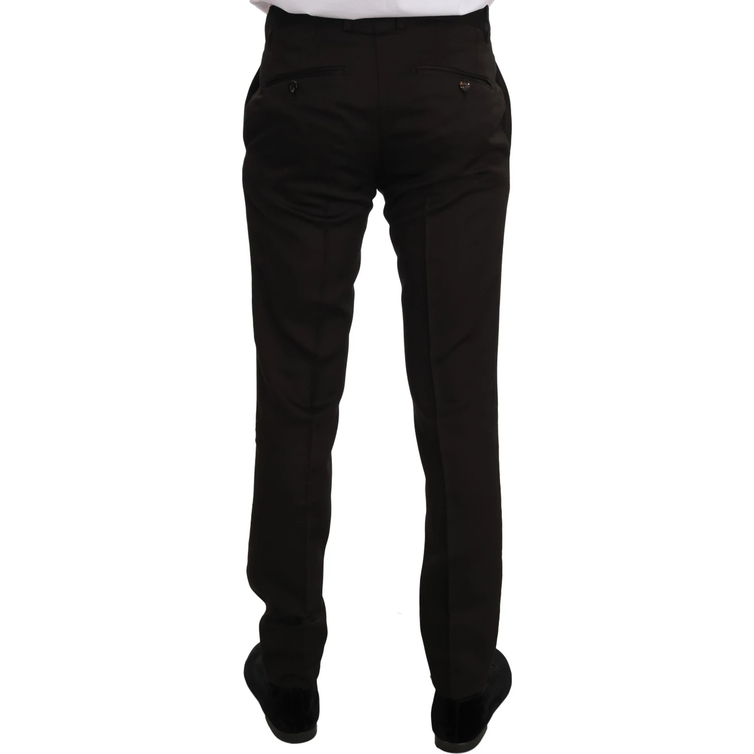 Brown Wool Crystal Bee Slim Fit MARTINI