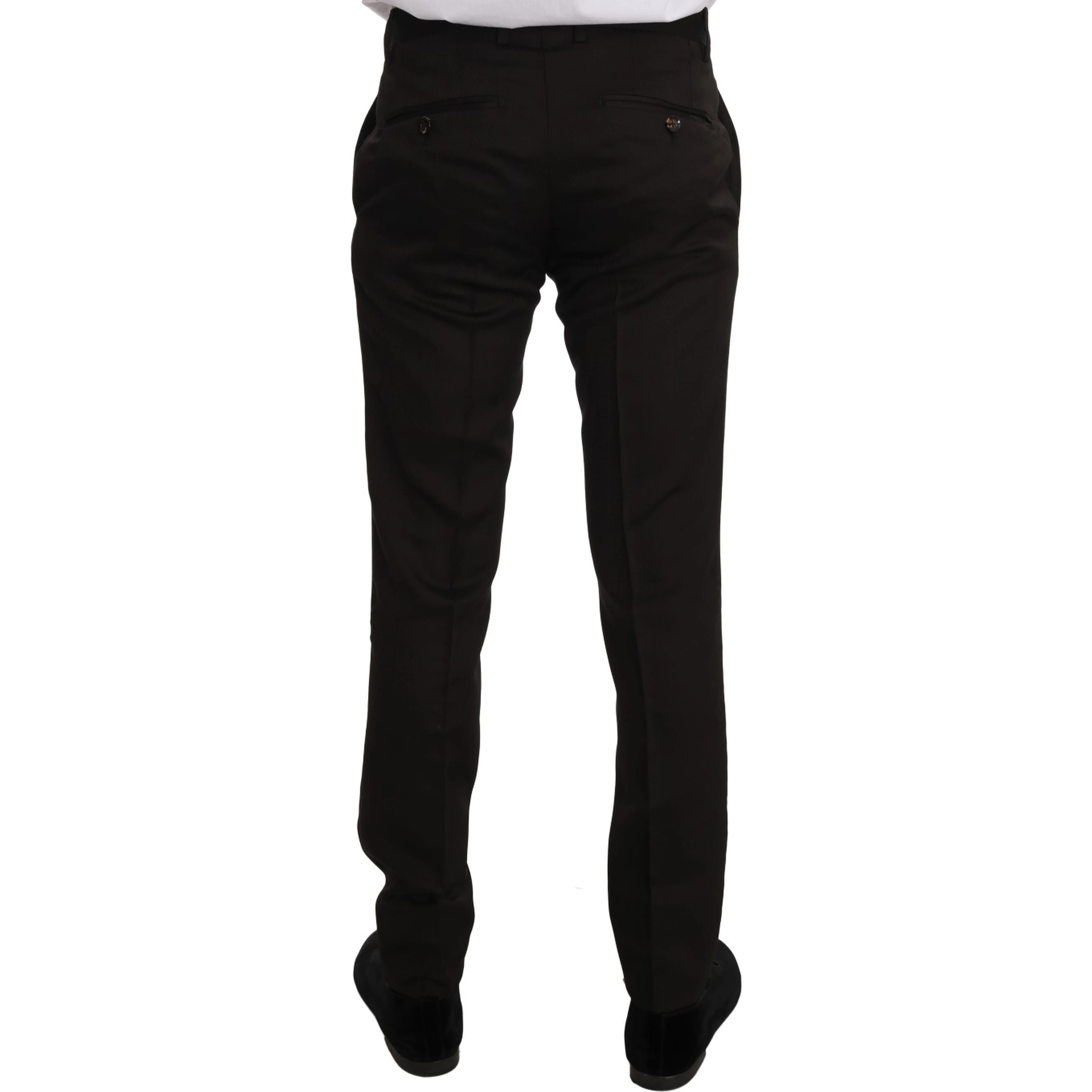 Brown Wool Crystal Bee Slim Fit MARTINI