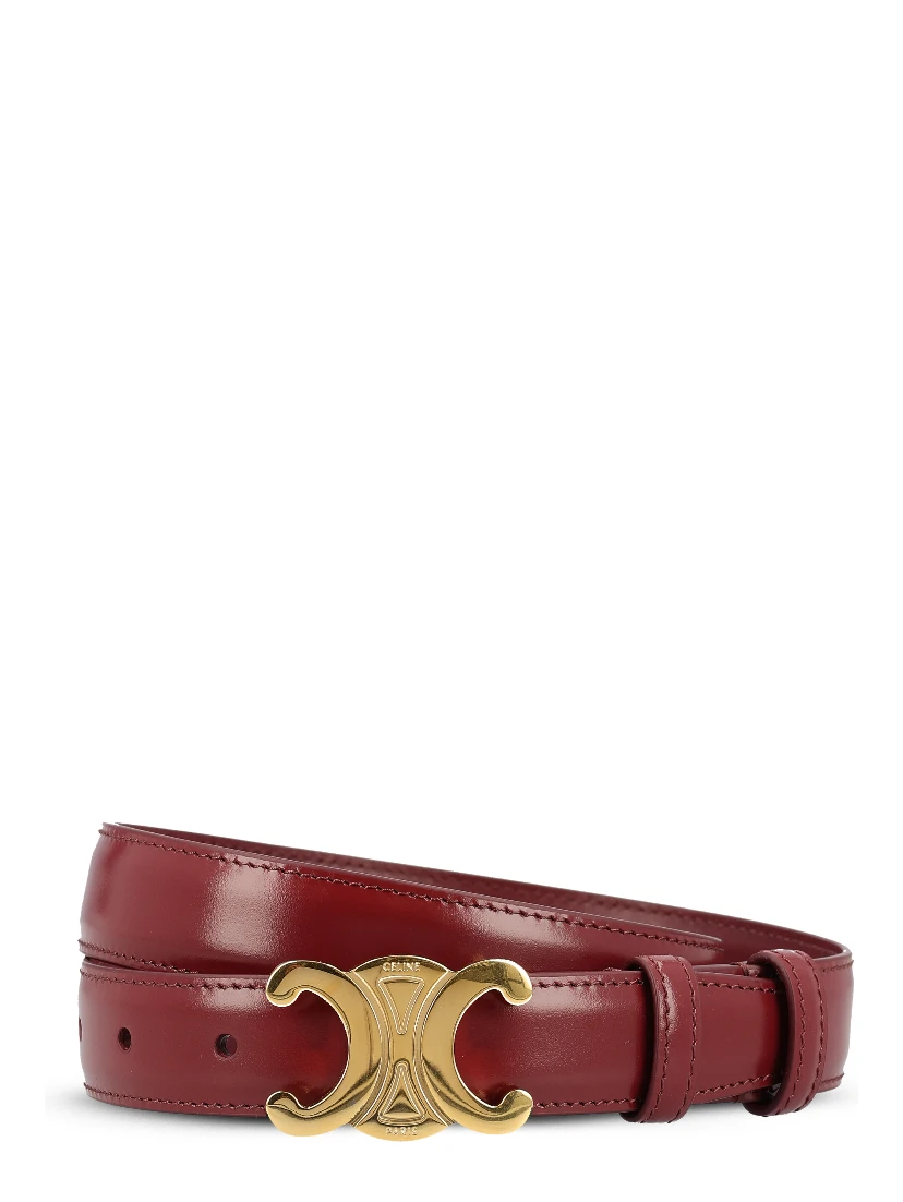 Céline Belts Red