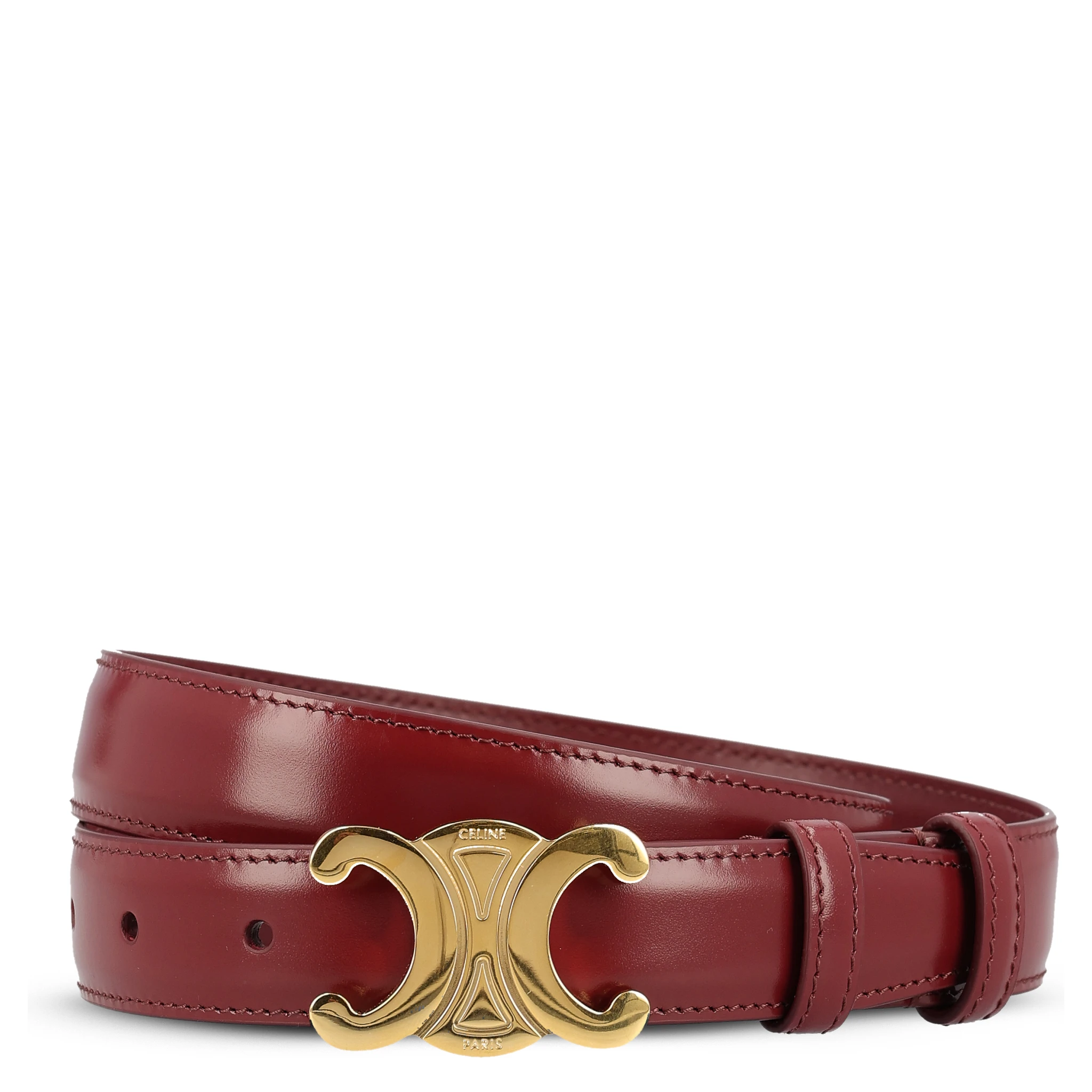 Céline Belts Red