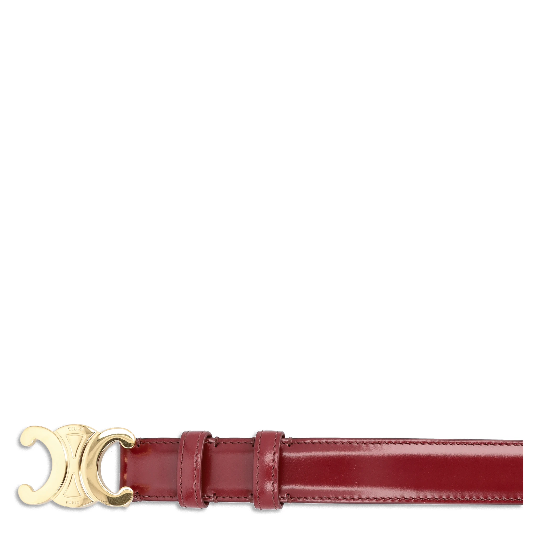 Céline Belts Red