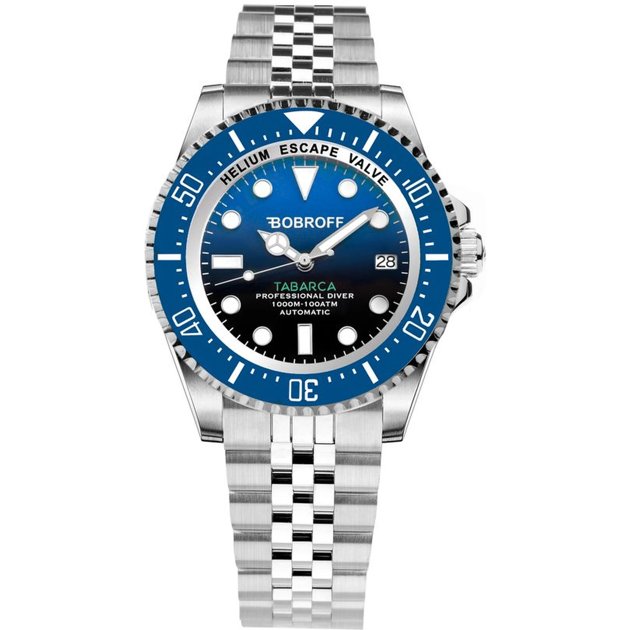 Silver Stainless Steel Sport Watch