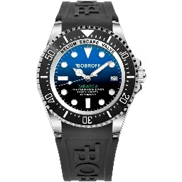 Black Rubber Sport Watch