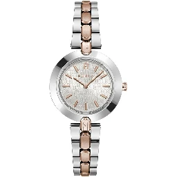 Gray Stainless Steel Dress Watch