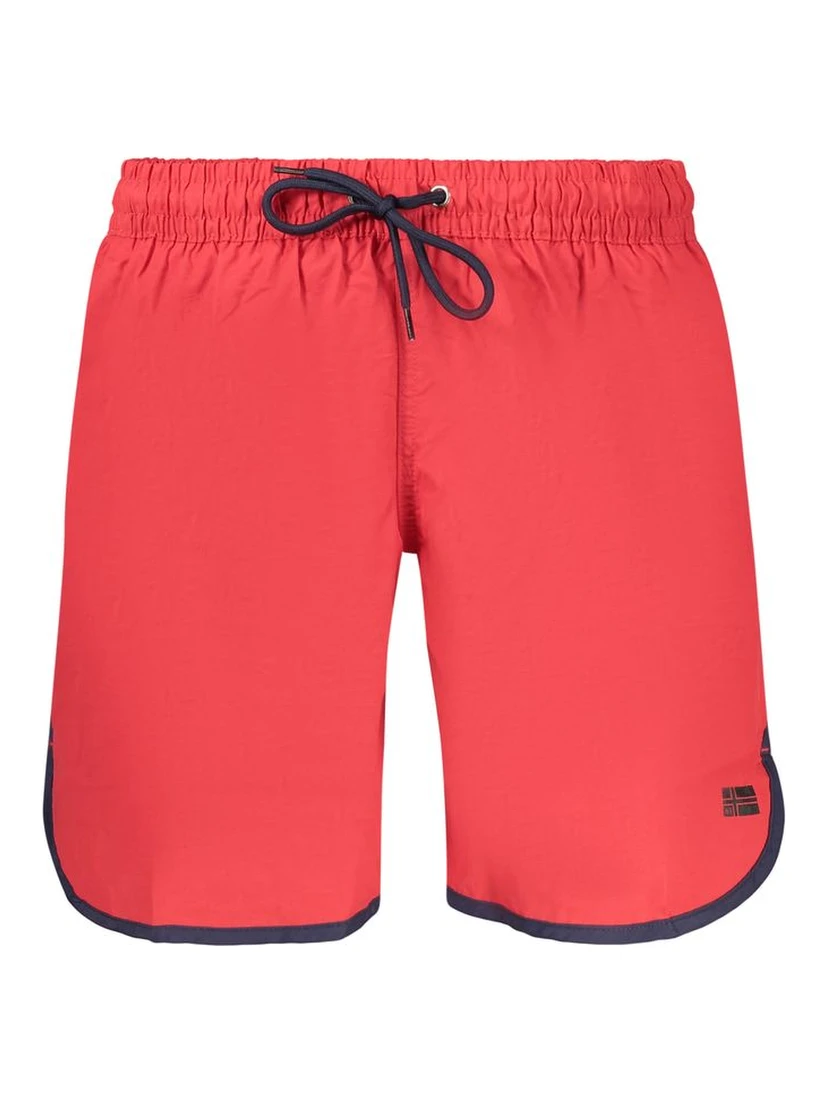 Rosso Polyamide Men's Swim Shorts