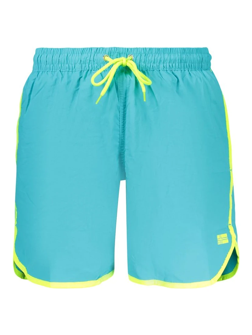 Azzurro Polyamide Men's Swimwear Shorts