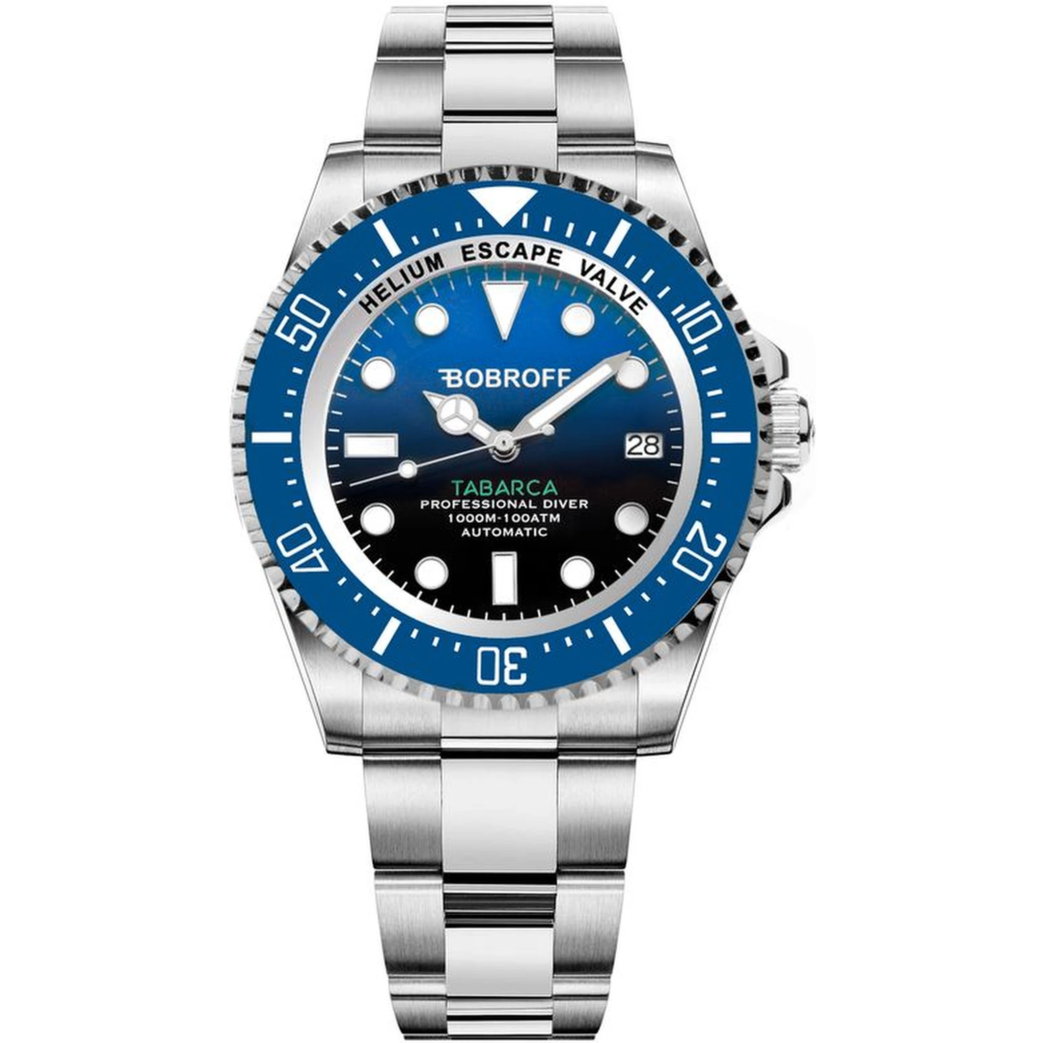 Silver Stainless Steel Sport Watch