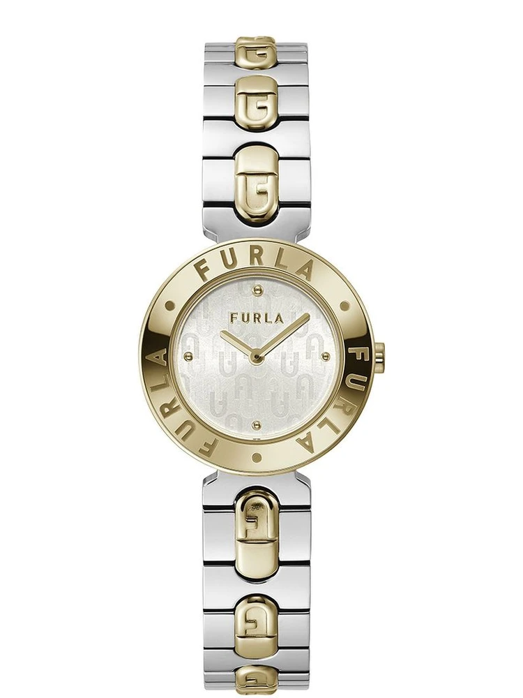 Gray Stainless Steel Dress Watch