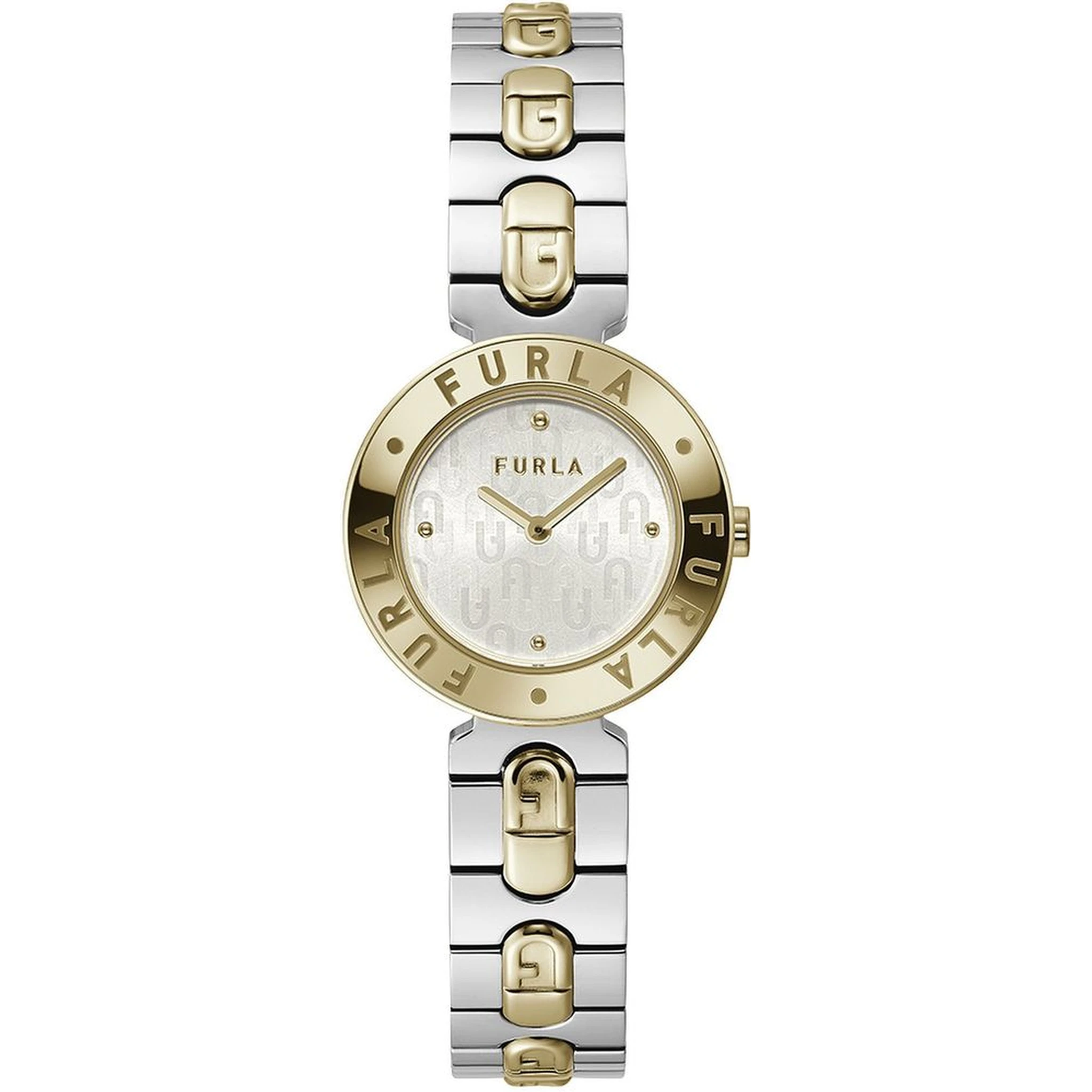 Gray Stainless Steel Dress Watch