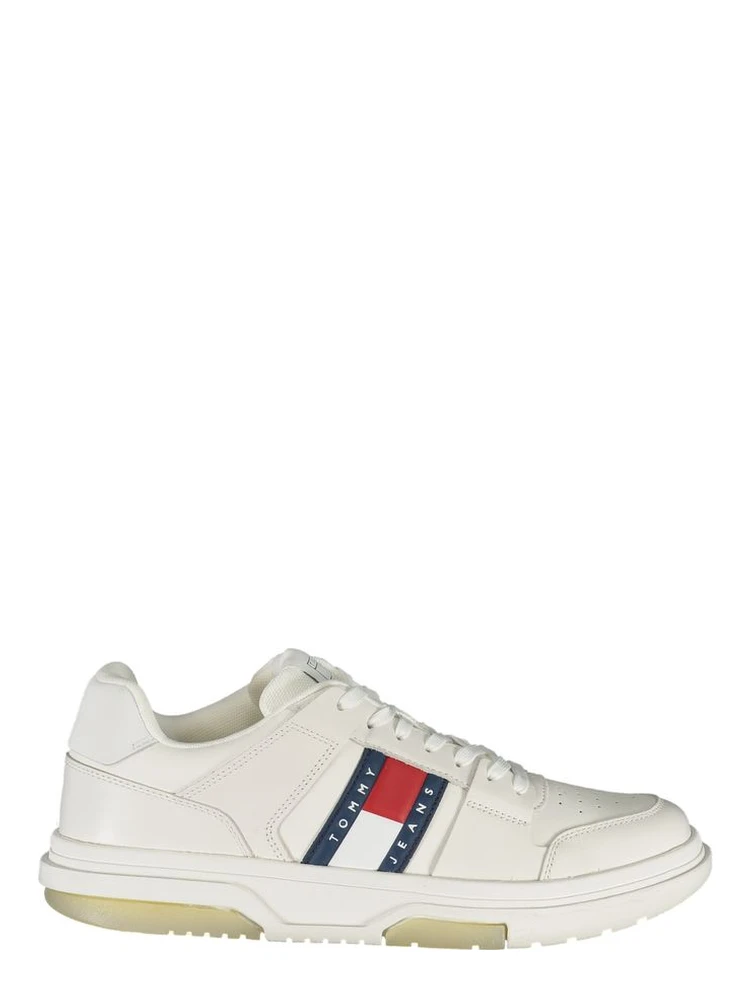 Bianco Poliuretano Men Sneaker