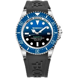 Black Rubber Sport Watch
