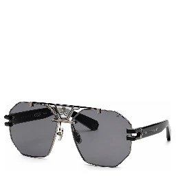 Black Metal Sunglasses