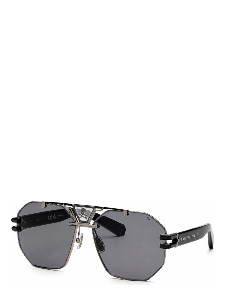 Black Metal Sunglasses